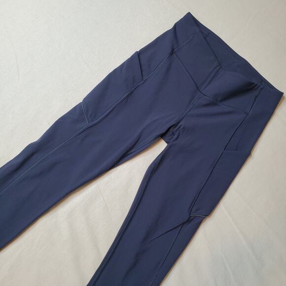 Lululemon Women's Size 4 Speed Up Side Pocket Tight Luxtreme 28" Blue W5AWBS - Picture 1 of 7
